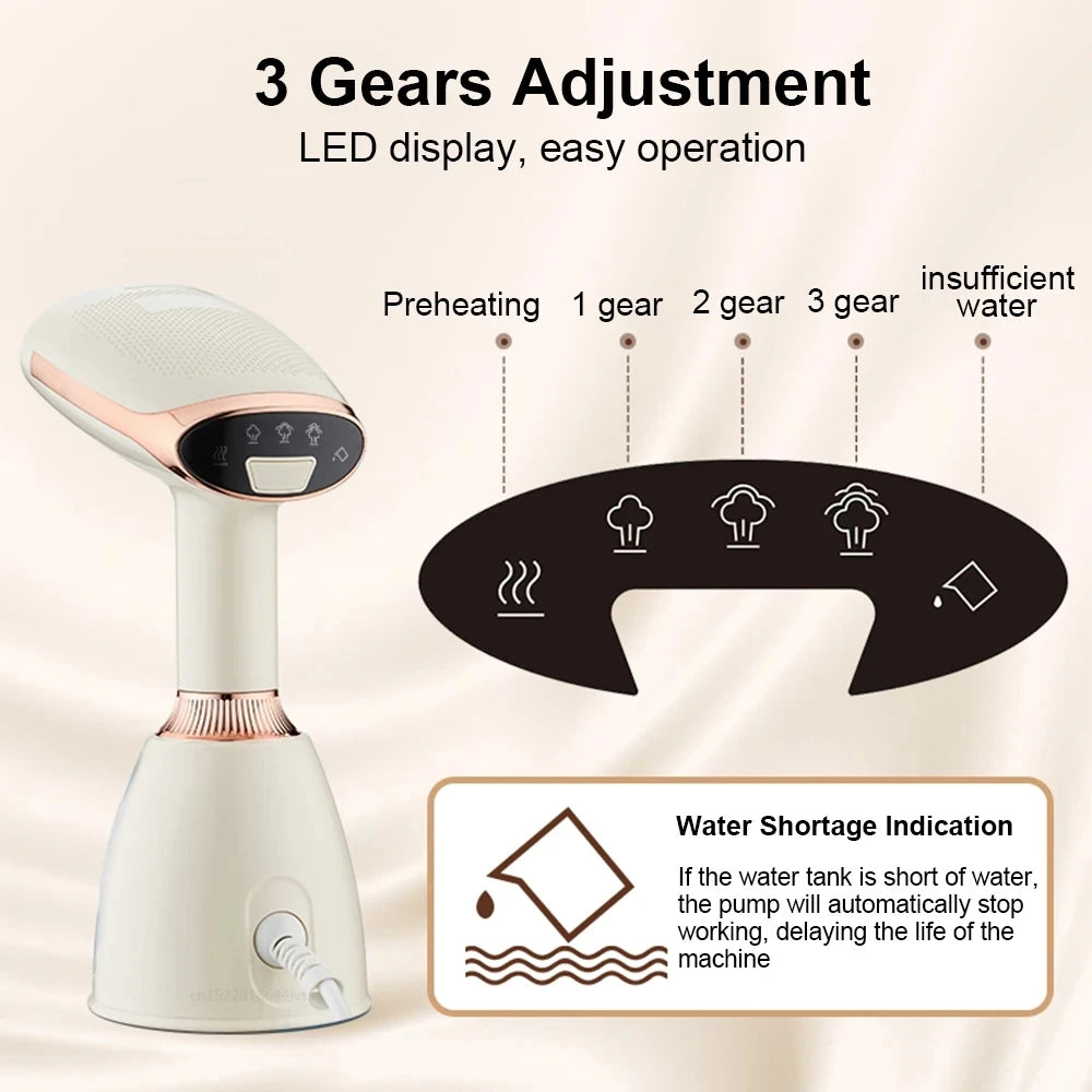 Portable Travel Household Rapid Heating Steam Iron Machine Small Iron for Clothes Electric Handheld Garment Steamer